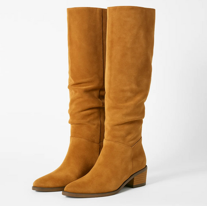 Linnea - Velvet Høje Støvler